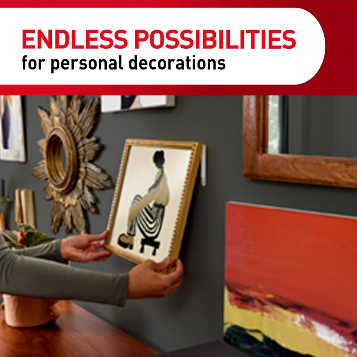 Command General Purpose Variety Kit. Hangs Up to 19 Items. Organize Damage-Free - Image 9
